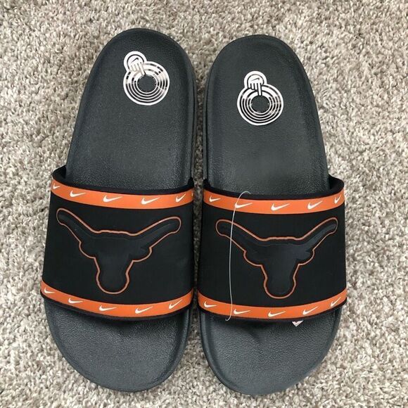 Nike Off Court Slides Texas Longhorns Men's Size 8 - Picture 2 of 6